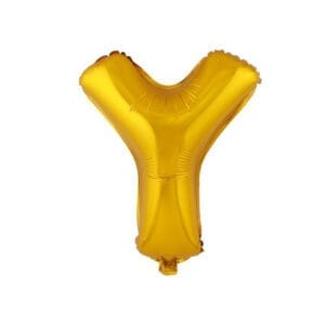 Balónek fóliový TORO písmenko "Y" 30cm