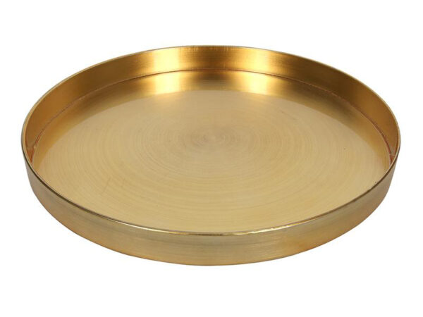 HIT Servírovací tác 32cm zlatý