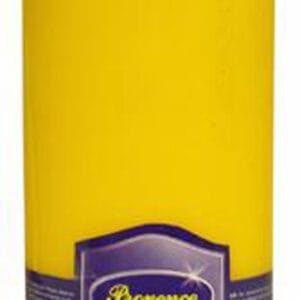 Neparfemovaná svíčka PROVENCE 16cm žlutá