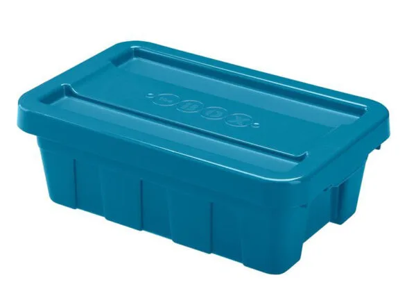 Plastový úložný box s víkem HEIDRUN 12