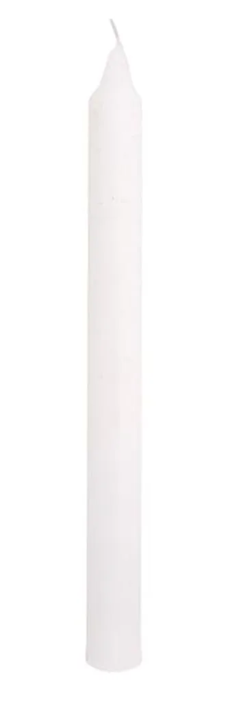 Svíčka 24cm PROVENCE Bistro bílá