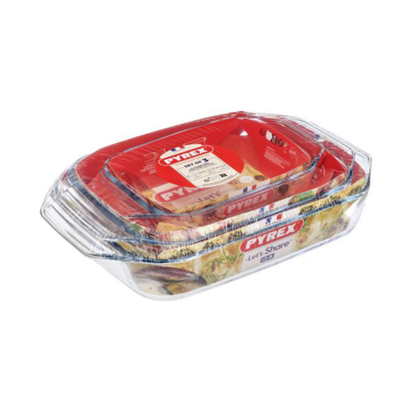 SADA PEKÁČŮ PYREX 3KS
