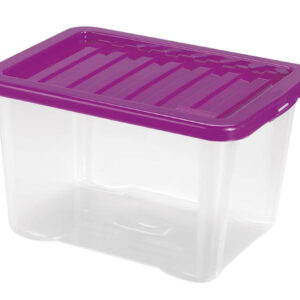 Plastový úložný box s víkem HEIDRUN Quasar 28l