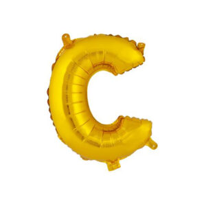 Balónek fóliový TORO písmenko "C" 30cm