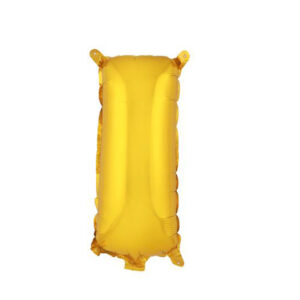 Balónek fóliový TORO písmenko "I" 30cm