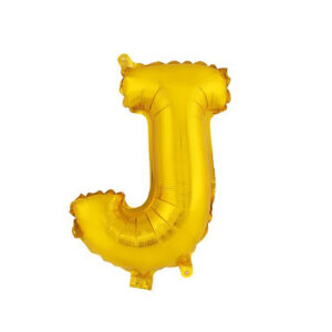 Balónek fóliový TORO písmenko "J" 30cm
