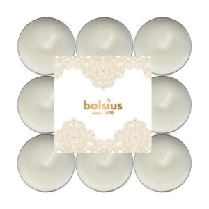 Čajová svíčka BOLSIUS 18ks vanilka