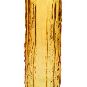 DUIF Skleněná váza GUSS 25cm žlutá