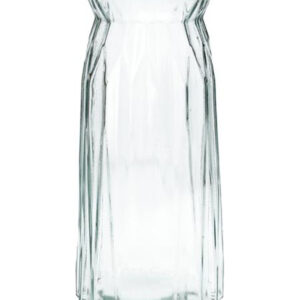 DUIF Skleněná váza RUBY 24cm čirá