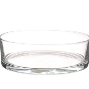 DUIF Skleněná váza mísa DENTA 25cm