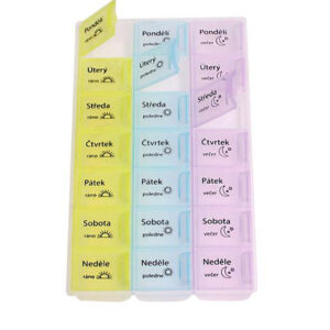 Dávkovač na léky TORO 7 dní