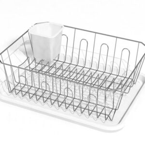 Drátěný odkapávač s podnosem TORO 43x32cm