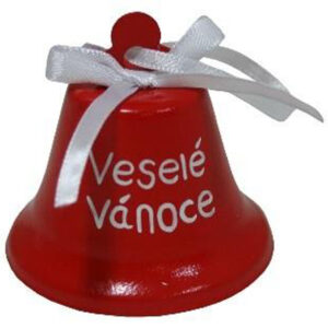 Goba Keramický zvoneček Veselé vánoce