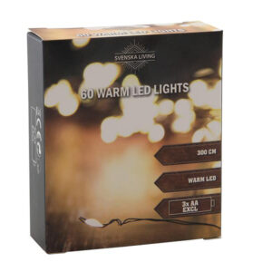 HIT Světelný řetěz 60LED 300cm