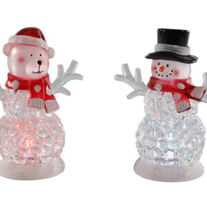 HIT Vánoční světelná dekorace LED postavička MIX druhů