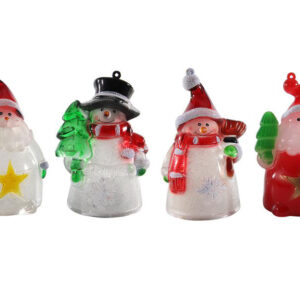 HIT Vánoční světelná závěsná dekorace LED postavička MIX druhů