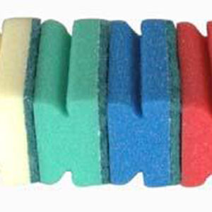 Houbička na nádobí TORO 4ks tvarovaná