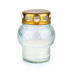 Hřbitovní svíčka ve skle PROVENCE 10hodin MIX barev