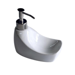 Keramický dávkovač mýdla TORO bílý