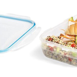 LOCKNLOCK Dóza na potraviny LOCK EasyMatch 850ml tyrkys