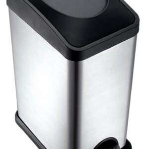 Nerezový nášlapný odpadkový koš TORO 15l