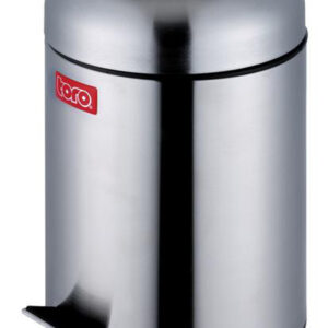 Nerezový nášlapný odpadkový koš TORO Retro 3l
