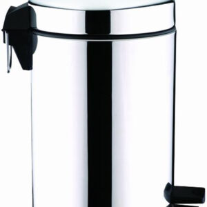 Nerezový nášlapný odpadkový koš TORO Retro 5l