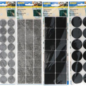 Ochranné podložky pod nábytek KINZO 12-44ks samolepicí MIX