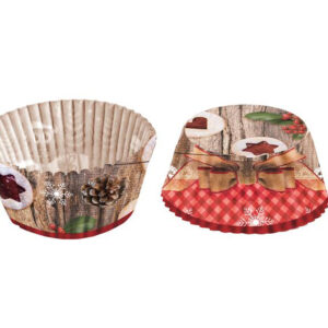 Papírové košíčky na muffiny TORO 60ks linecké