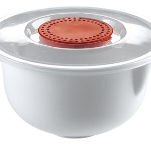 Plastová mísa na šlehání s víkem HEIDRUN protiskluzová