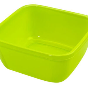 Plastové čtvercové umyvadlo HEIDRUN 15l MIX barev