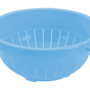 Plastový cedník s podstavcem TONTARELLI 32cm modrý