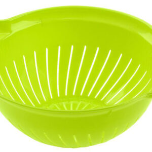 Plastový cedník s uchy HEIDRUN 26cm Varianta: ZELENÁ