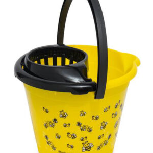 Plastový kbelík se ždímadlem TORO 12l včelky