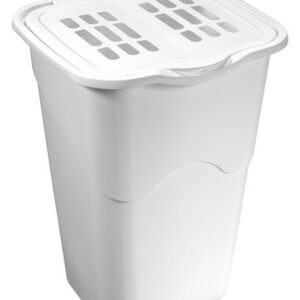 Plastový koš na špinavé prádlo HEIDRUN 50l Varianta: TAUPE