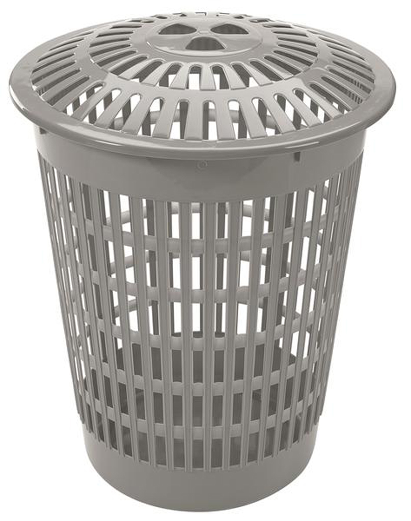 Plastový koš na špinavé prádlo HEIDRUN 60l MIX barev