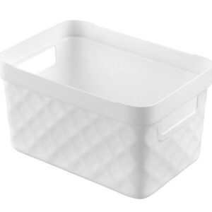 Plastový košík HEIDRUN 18x27x14cm MIX barev