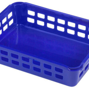 Plastový košík HEIDRUN 25x19x6cm MIX barev