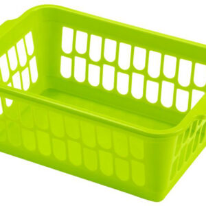 Plastový košík HEIDRUN 30x20x11cm MIX barev