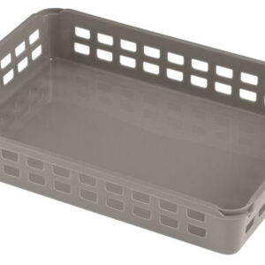 Plastový košík HEIDRUN 35x25x6cm MIX barev