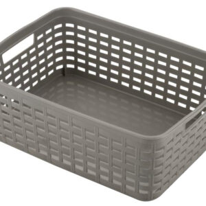 Plastový košík HEIDRUN 39x29x13cm MIX barev