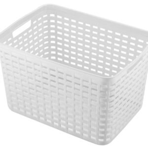 Plastový košík HEIDRUN 39x29x22cm MIX barev