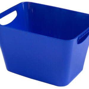 Plastový košík HEIDRUN 41x29x25cm MIX barev