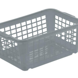 Plastový košík KEEEPER 17x25x10cm šedý