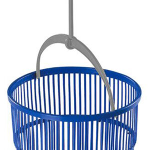 Plastový košík na kolíčky s háčkem HEIDRUN 19cm