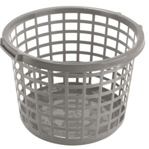 Plastový kulatý koš na čisté prádlo HEIDRUN 46cm