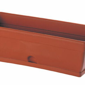 Plastový truhlík s podmiskou HEIDRUN Bell 50x20x17cm