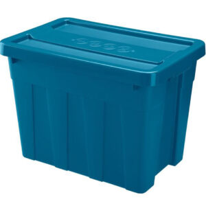 Plastový úložný box s víkem HEIDRUN 65l