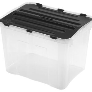 Plastový úložný box s víkem HEIDRUN Classic 42l
