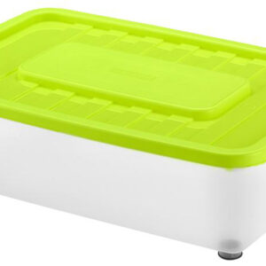 Plastový úložný box s víkem HEIDRUN Mania 25l